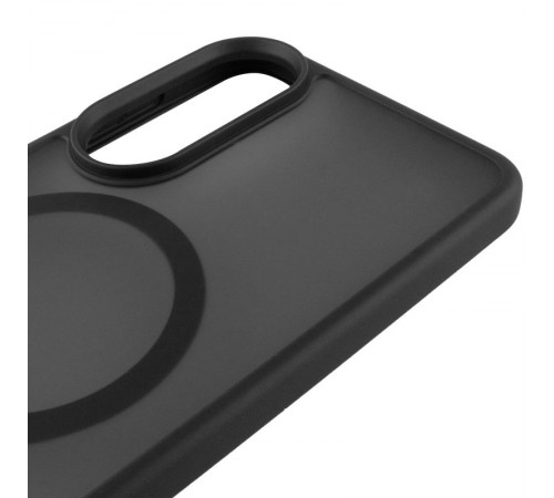 Чохол Ummi Colorful with MagSafe для Samsung Galaxy S25 Edge Чорний / Black