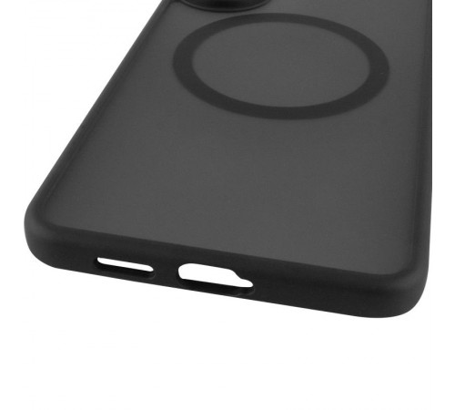 Чохол Ummi Colorful with MagSafe для Samsung Galaxy S25 Edge Чорний / Black