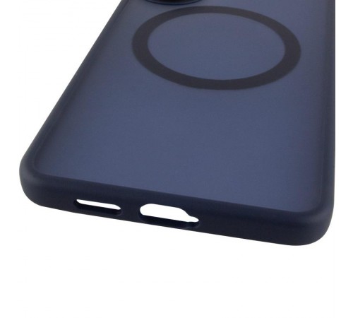 Чохол Ummi Colorful with MagSafe для Samsung Galaxy S25 Edge Синій / Navy Blue