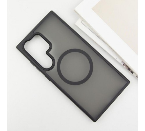 Чохол Ummi Colorful with MagSafe для Samsung Galaxy S25 Ultra Чорний / Black