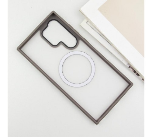 Чохол Ummi Colorful with MagSafe для Samsung Galaxy S25 Ultra Сірий / Grey