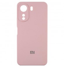 Чохол Silicone Cover Lakshmi Full Camera (AAA) with Logo для Xiaomi Redmi 15 (EU) Рожевий / Pink Sand