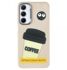 Чохол TPU Leather Toys для Motorola Moto G15 4G Coffee / Sand
