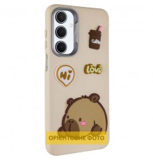 Чохол TPU Leather Toys для Xiaomi Redmi 15C (EU) Capybara / Sand