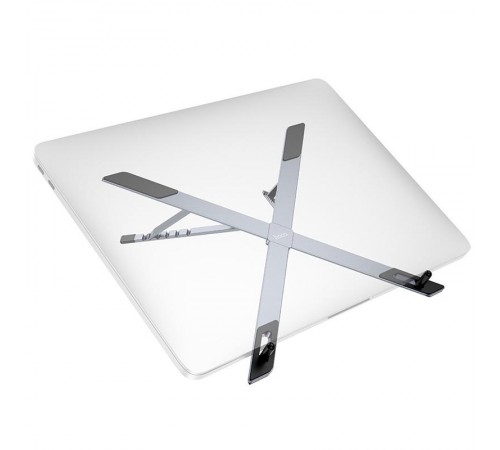 Підставка для ноутбуку Hoco HD9 Metal gray