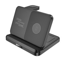 БЗП Hoco CQ7 Fold Charge 3-in-1 Black