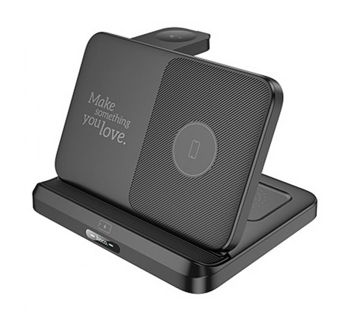 БЗП Hoco CQ7 Fold Charge 3-in-1 Black