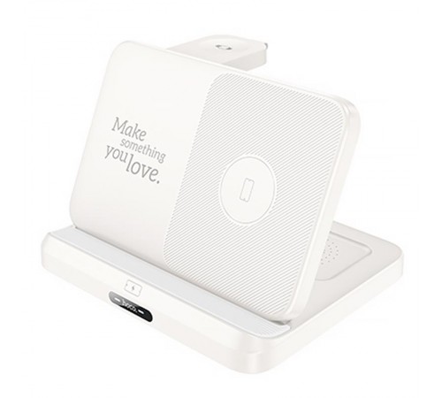 БЗП Hoco CQ7 Fold Charge 3-in-1 White