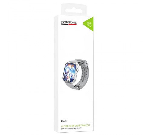 Смарт-годинник Borofone BD15 Smart sports watch (call version) Silver