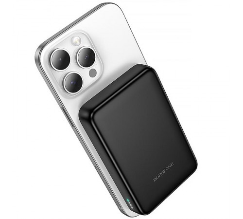 Портативний ЗП Power Bank Borofone BJ82A Dawn 20W з БЗП 10000 mAh Black