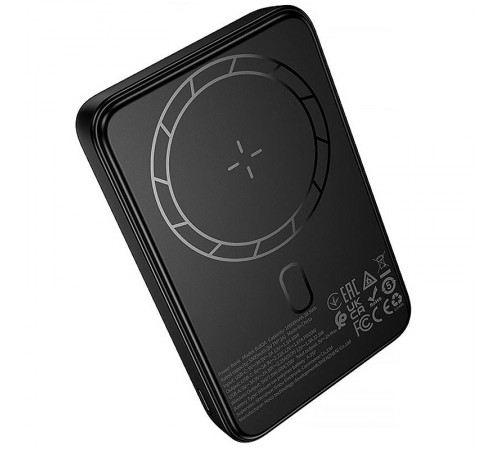 Портативний ЗП Power Bank Borofone BJ82A Dawn 20W з БЗП 10000 mAh Black