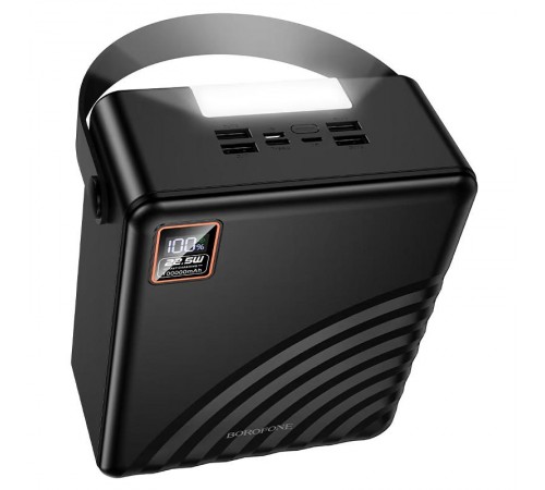Портативний ЗП Power Bank Borofone BJ85 Myriad 22.5W+PD20W with lighting 100000 mAh Black