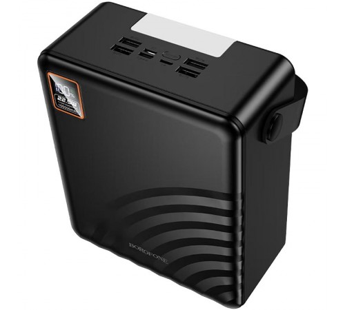 Портативний ЗП Power Bank Borofone BJ85 Myriad 22.5W+PD20W with lighting 100000 mAh Black