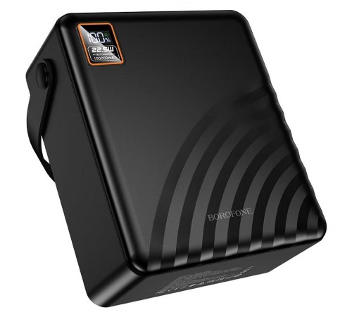 Портативний ЗП Power Bank Borofone BJ85 Myriad 22.5W+PD20W with lighting 100000 mAh Black