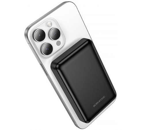 Портативний ЗП Power Bank Borofone BJ82 Dawn 20W з БЗП 5000 mAh Black