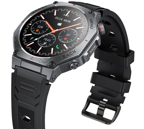 Смарт-годинник Hoco Smart Watch Y37 Smart sports watch (call version) Black