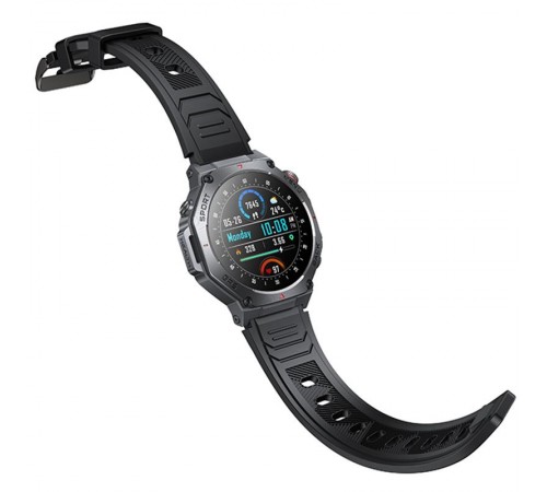 Смарт-годинник Hoco Smart Watch Y37 Smart sports watch (call version) Black