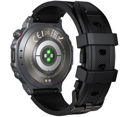 Смарт-годинник Hoco Smart Watch Y37 Smart sports watch (call version) Black