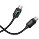 Дата кабель Hoco U146 Mundo Type-C to Type-C 60W (1.2m) Black