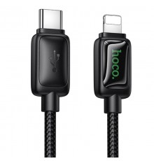 Дата кабель Hoco U146 Mundo Type-C to Lightning 30W (1.2m) Black