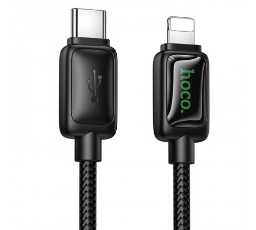 Дата кабель Hoco U146 Mundo Type-C to Lightning 30W (1.2m) Black