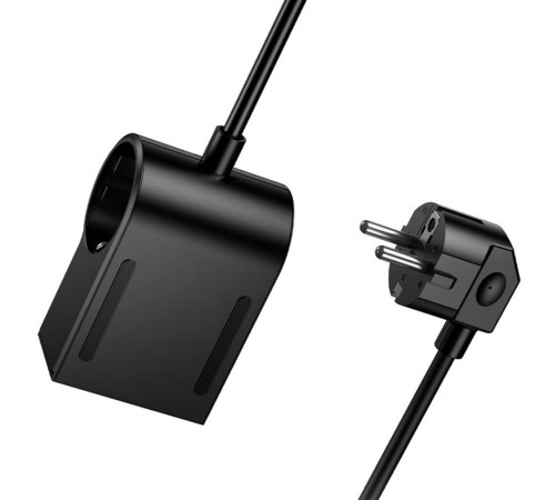 МЗП Hoco AC33 Win 1 position 30W QC+PD (1USB-A/2C/1Socket) (1.5m) Black