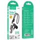 Дата кабель Hoco X126 Experto Type-C to Lightning 30W + Phone Holder & Lanyard (0.35m) Black