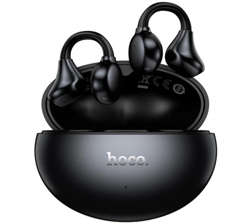 Бездротові TWS навушники Hoco EA8 Warm clip-on (App) Metal gray