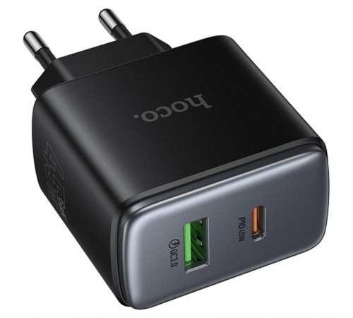 МЗП Hoco C158A Upgrade PD45W (1USB-A/1C) Black