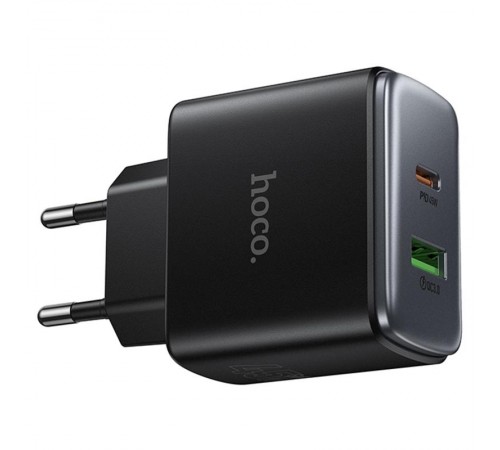 МЗП Hoco C158A Upgrade PD45W (1USB-A/1C) Black