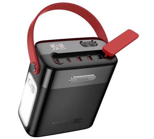 Портативний ЗП Power Bank Hoco J143 Title 22.5W+PD20W 80000 mAh Black