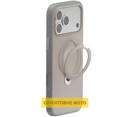 Чохол Ummi Colorful with MagSafe HQ Ring для Apple iPhone 17 (6.3") Grey