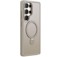 Чохол Ummi Colorful with MagSafe HQ Ring для Samsung Galaxy S25 Ultra Light Grey