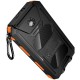 Портативний ЗП Power Bank Hoco J164 Platinum solar 10.5W with lighting 8000 mAh Black