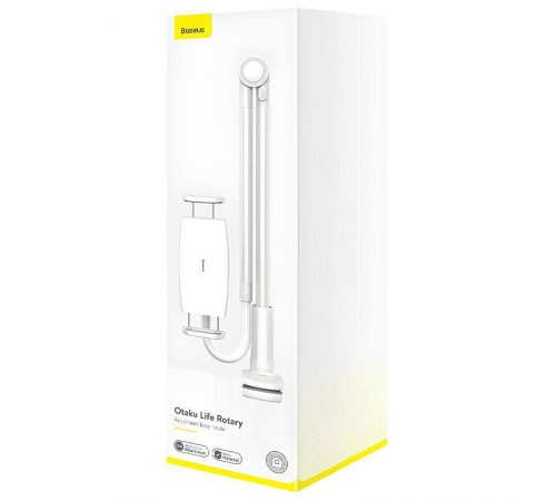 Регульований тримач для телефону/планшета Baseus Otaku Life Rotary Adjustment Lazy Pro (LUZQ) Silver