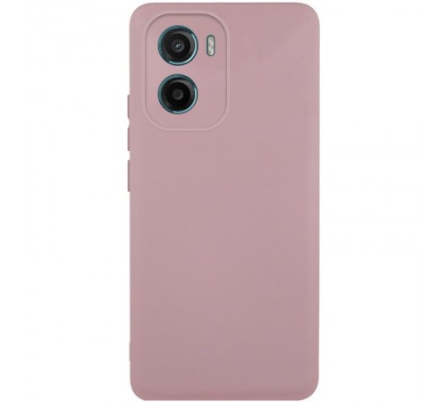 Чохол Silicone Cover Ummi Lakshmi Full Camera (AA) для Motorola Moto G06 Рожевий / Pink Sand