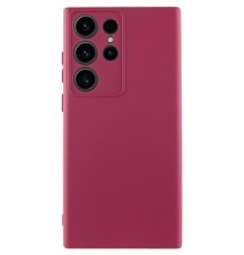 Чохол Silicone Cover Ummi Lakshmi Full Camera (AA) для Samsung Galaxy S26 Ultra Бордовий / Marsala