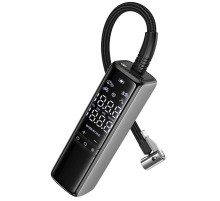 Автомобільний насос Borofone FC1 Air Pump Black Gray