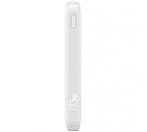 Портативний ЗП Power Bank Baseus EnerFill FP21 22.5W 10000 mAh (P1008210D213) White