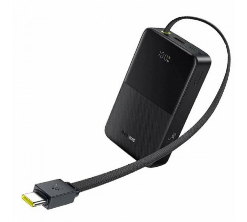 Портативний ЗП Power Bank Baseus EnerFill FC51 Bipow2 Pro 22.5W 20000 mAh (E00277) Black