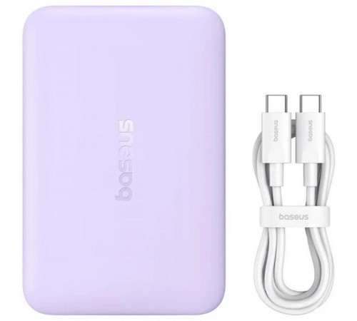 Портативний ЗП Power Bank Baseus EnerFill FM11 Ultra-Mini 22.5W з БЗП 10000mAh (PPFM11-1022) Nebula Purple