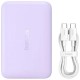 Портативний ЗП Power Bank Baseus EnerFill FM11 Ultra-Mini 22.5W з БЗП 10000mAh (PPFM11-1022) Nebula Purple