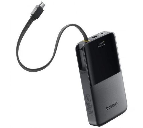 Портативний ЗП Power Bank Baseus EnerFill Bipow2 Pro 22.5W 10000 mAh (E0027601) Black