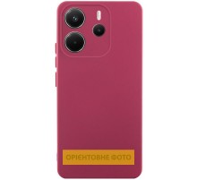 Чохол Silicone Cover Ummi Lakshmi Full Camera (AA) для Xiaomi Redmi Note 14 Pro 4G/5G Бордовий / Marsala