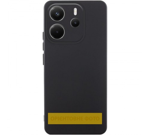 Чохол Silicone Cover Ummi Lakshmi Full Camera (AA) для Xiaomi Redmi Note 14 Pro 4G/5G Чорний / Black