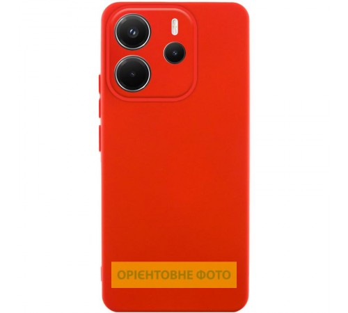 Чохол Silicone Cover Ummi Lakshmi Full Camera (AA) для Xiaomi Redmi Note 14 Pro 4G/5G Червоний / Red