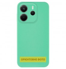 Чохол Silicone Cover Ummi Lakshmi Full Camera (AA) для Xiaomi Redmi Note 14 Pro 4G/5G Ментоловий / Mint