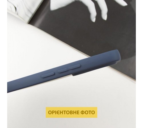 Чохол Silicone Cover Ummi Lakshmi Full Camera (AA) для Xiaomi Redmi Note 14 Pro 4G/5G Синій / Midnight Blue