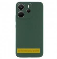 Чохол Silicone Cover Ummi Lakshmi Full Camera (AA) для Xiaomi Redmi Note 14 Pro 4G/5G Зелений / Dark green