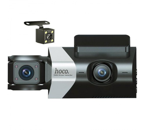 Відеореєстратор Hoco DI64 3-inch screen display driving recorder (720P) Black